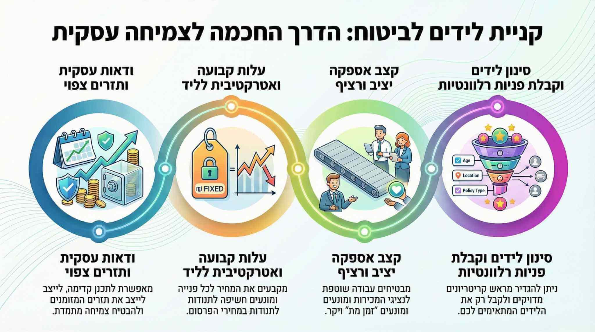 עקרונות לקניית לידים לביטוח